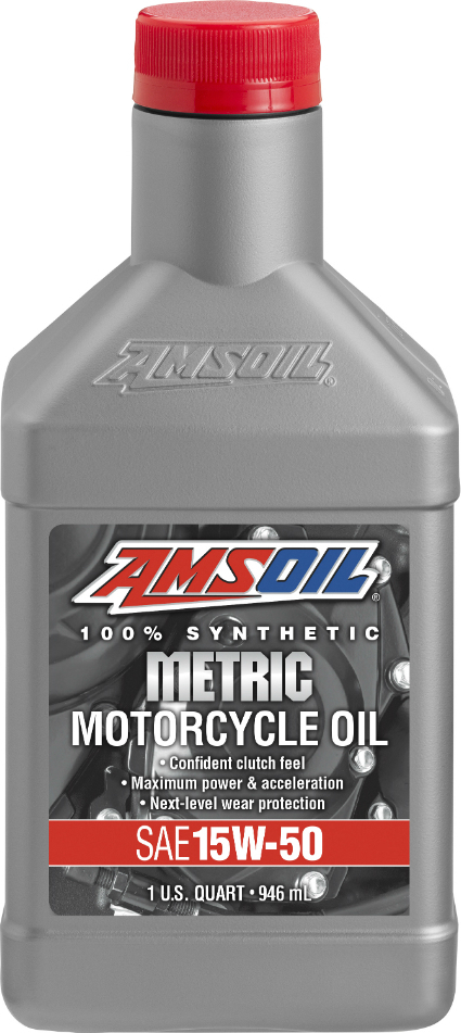 AMSOIL 15w50 METRIC 100% synthetic