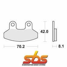 SBS 178HF(FA306) SYMJOYRIDE/VS/EVO/SHARK