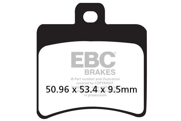 ΤΑΚΑΚΙΑ EBC SFAC298 SCOOTER CARBON