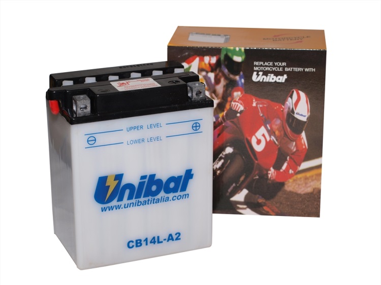 UNIBAT YB14L-A2 ΜΕ ΥΓΡΑ (134-89-166) * --- +