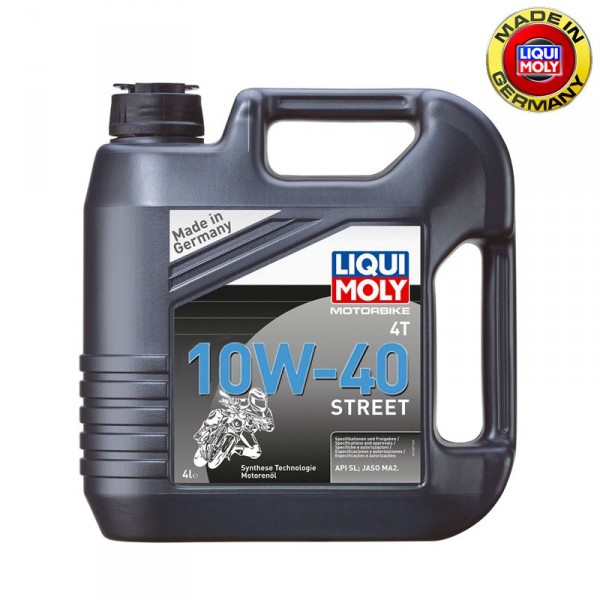 LIQUI MOLY MOTORBIKE 4T 10W40 STREET 4LITRE