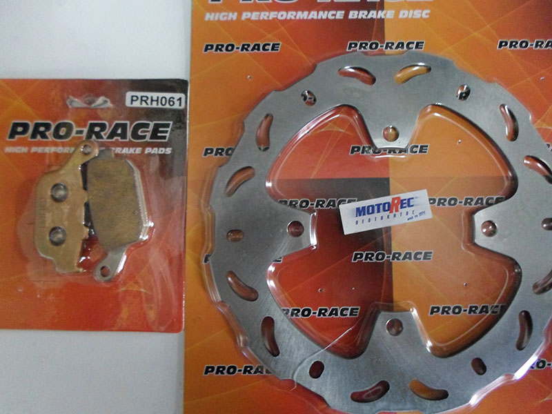 SET ΤΑΚΑΚΙΑ ΚΑΙ ΔΙΣΚΟΠΛΑΚΑ ΟΠΙΣΘΙΑ HONDA TRANSALP 400-600-650cc