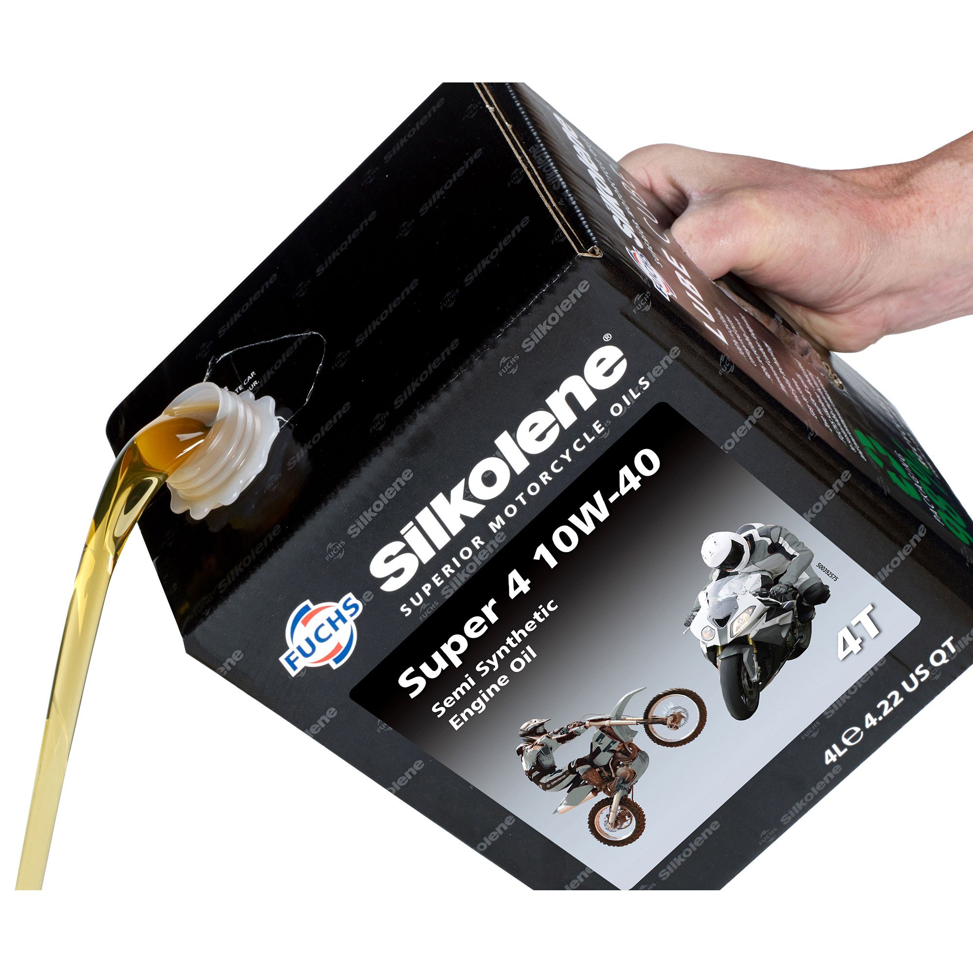 SILKOLENE SUPER 4 10W-40 4T 4L FUCHS