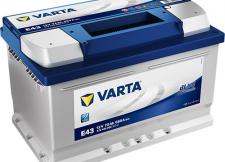 ΜΠΑΤΑΡΙΑ  VARTA E43 BLUE DYNAMIC 72AH 680Α