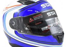 ΚΡΑΝΟΣ STR R1 ICON PINLOCK READY ΑΣΠΡΟ ΜΠΛΕ