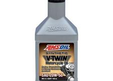AMSOIL 20W-50 Synthetic V-Twin Motorcycle Oil 